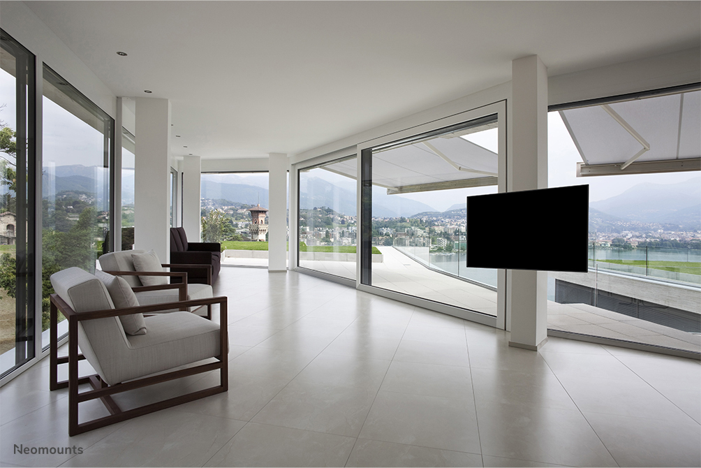 Neomounts WL30S-910BL16 Supporto TV per colonna 40-75" - fisso - bloccabile - diam. 25-100 cm - verticale